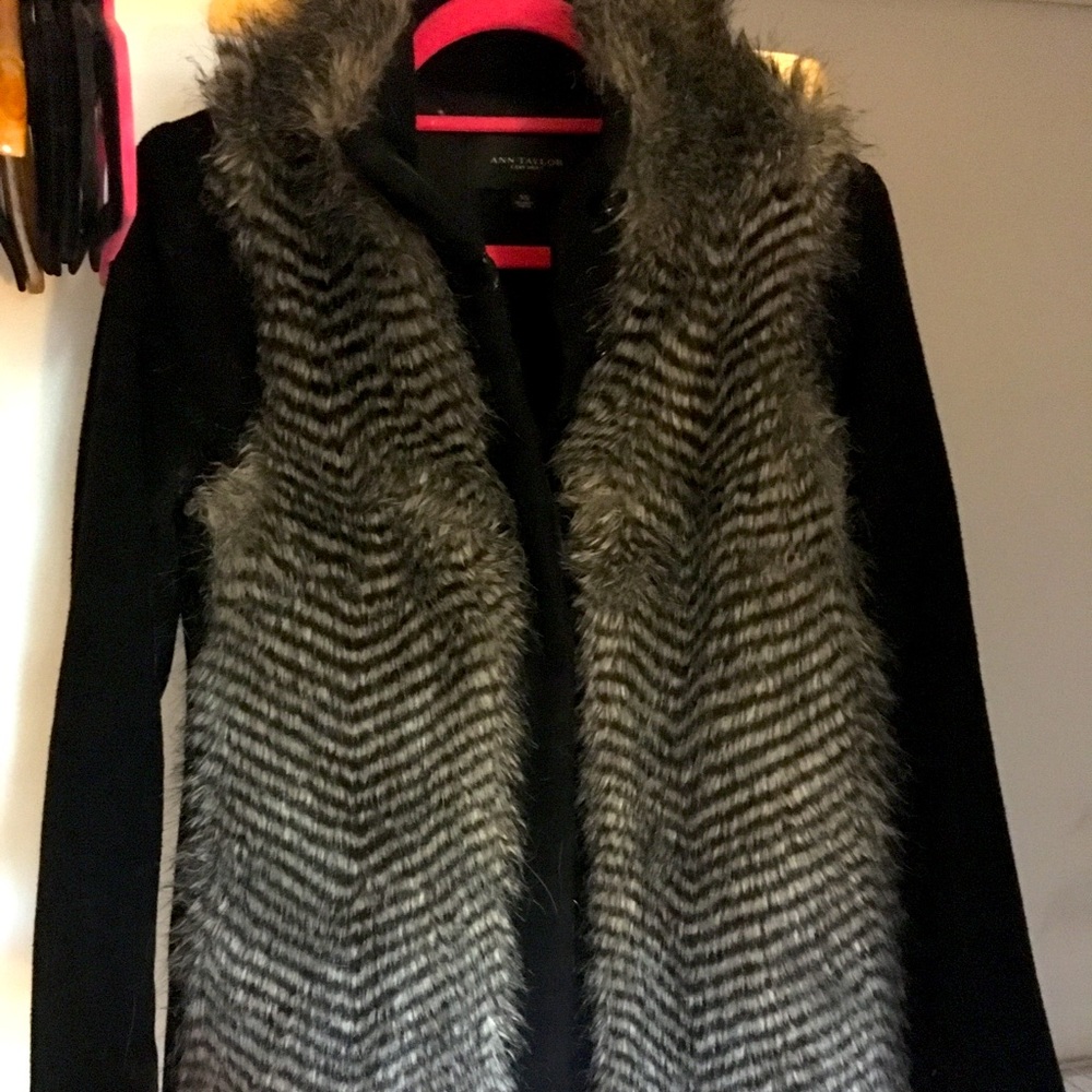 Faux-Fur Fashion Coat